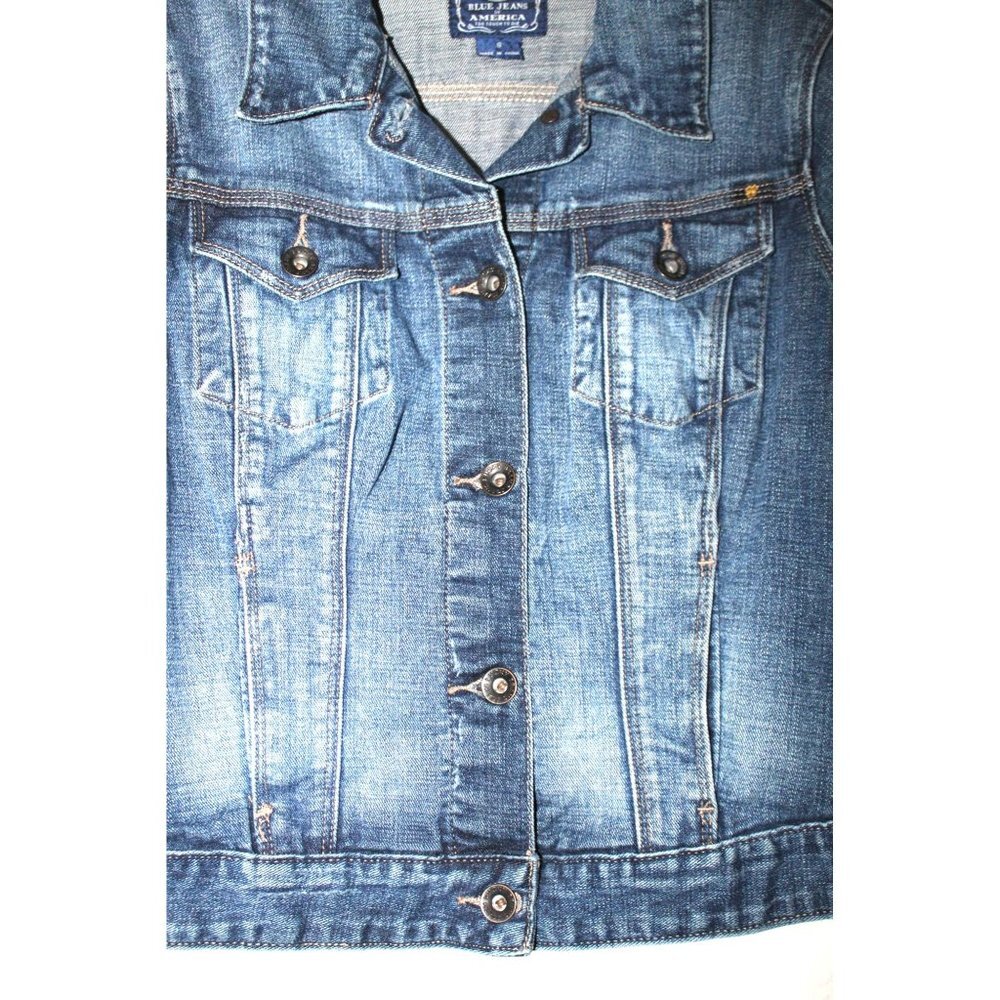 Lucky Brand pixie denim‎ jacket small - Picture 2 of 4